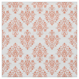 Mönstertyg för Ornate Baroque färgad Damask Tyg