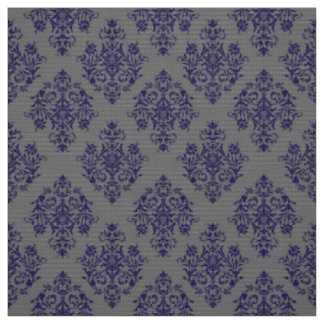 Mönstertyg för ornate Baroque grått Damask Tyg