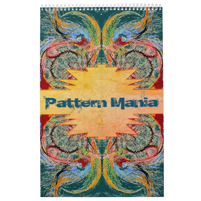Mönstervanvettkonst Kalender (Omslag)