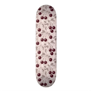 Mönstra med körsbär 2 mini skateboard bräda 18,5 cm