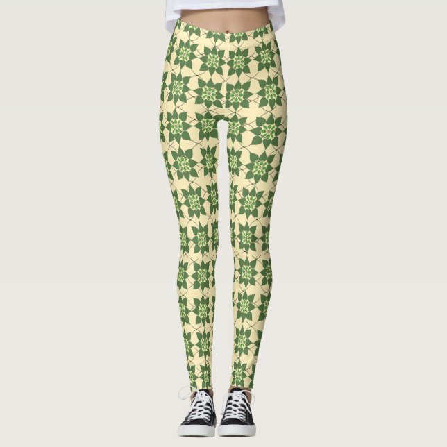 Mönstra min design leggings (Framsida)