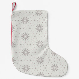 Mönstrad Liten Julstrumpa