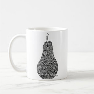 Mönstrad Pearmugg Kaffemugg
