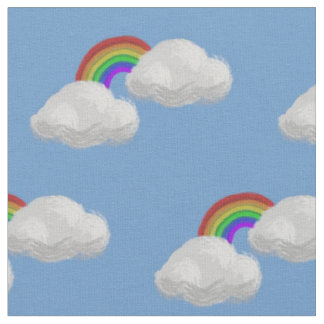 Mönstrat tyg för ändlösa regnbågar