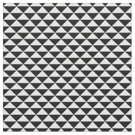 Mönstrat tyg för moderiktiga trianglar (svarten)