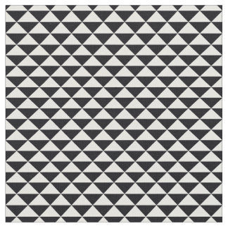 Mönstrat tyg för moderiktiga trianglar (svarten)