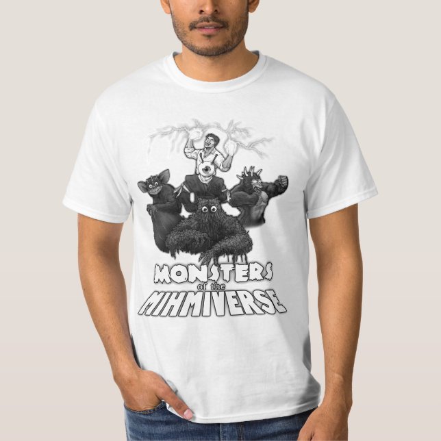 Monstren av Mihmiversen! Tee Shirt (Framsida)