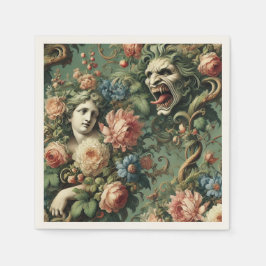 Monstres au Paradis - Gothic Victorian Pappersservett