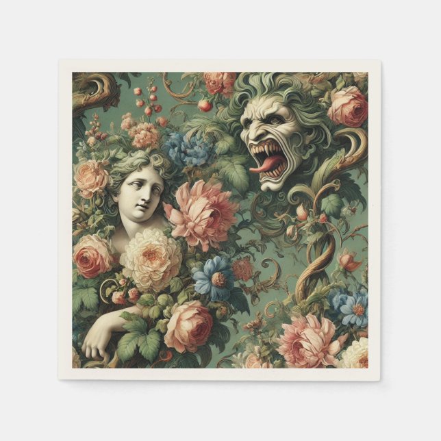 Monstres au Paradis - Gothic Victorian Pappersservett (Framsidan)