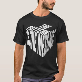 Mönstret Är Budskapet | Thinker Design T Shirt