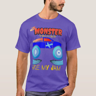 Monstret lastbilar är min sylt Monster Lastbilar T T Shirt