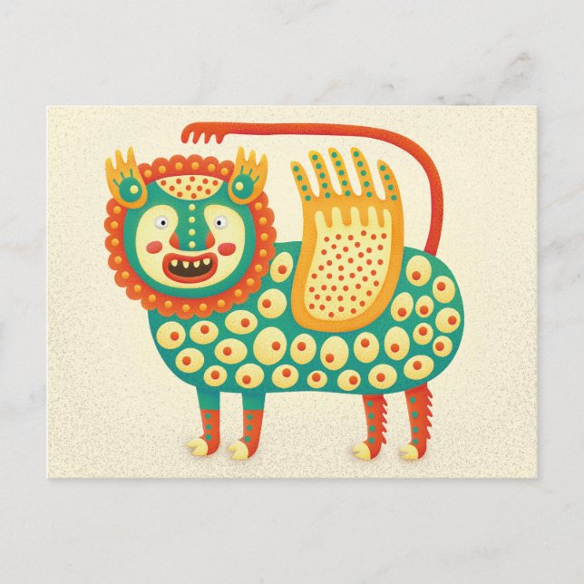 Monstrissimo-vykort 4 vykort (Framsida)