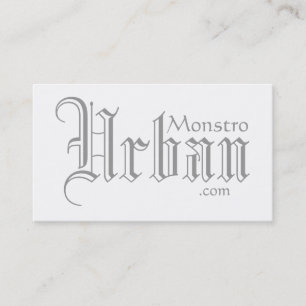 Monstro Urban.com visitkortar Visitkort