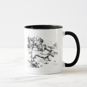 Monstrous gris mugg