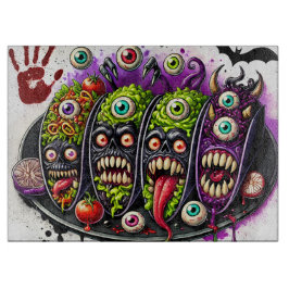 Monstrous Halloween Kitchen Art