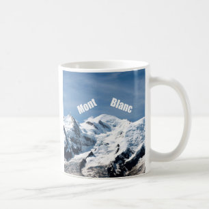 Mont Blanc-berget - magnifikt! Kaffemugg
