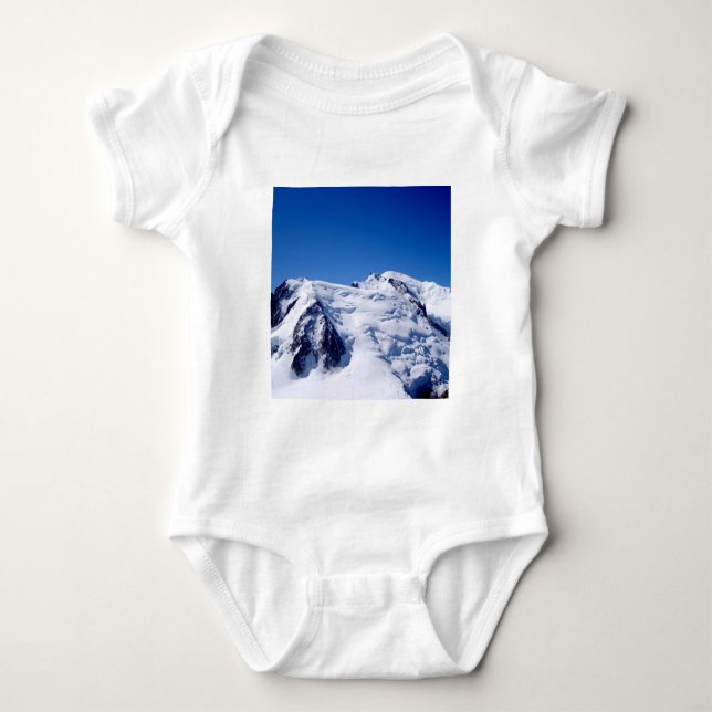 Mont Blanc-bergmassiv T Shirt (Framsida)