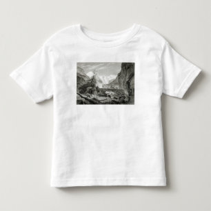 Mont Blanc från baden av St. Didier T-shirt