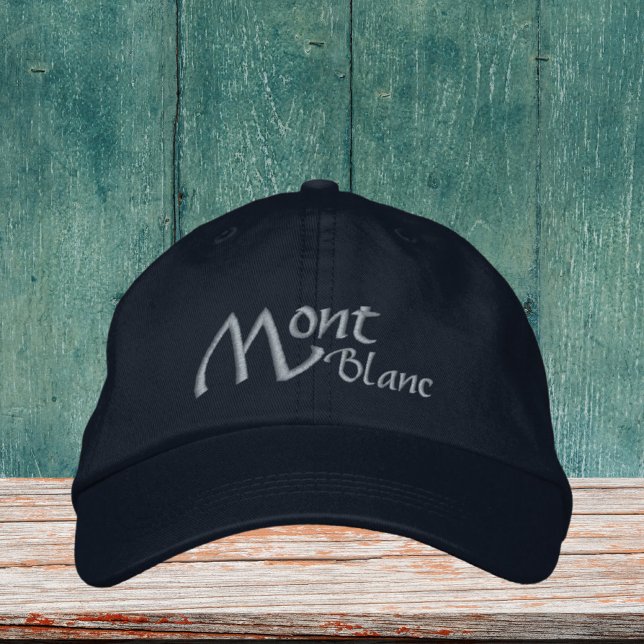 Mont Blanc Frankrike Embroized Hat Broderad Keps (Skapare uppladdad)