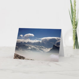 Mont Blanc Frankrike Helgkort