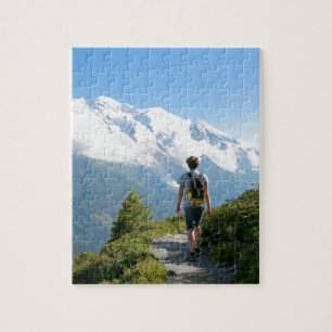 Mont Blanc Frankrike Pussel