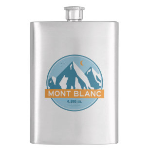 Mont Blanc Frankrike Stars Måne Fickplunta