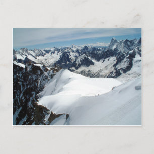 Mont Blanc,Frankrike-vykort Vykort