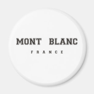 Mont Blanc frankriken Magnet