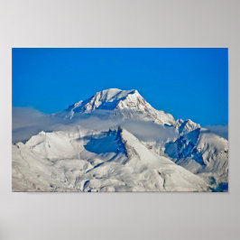 Mont Blanc Les Arcs-Alpernor, Fransk, Frankrike Poster