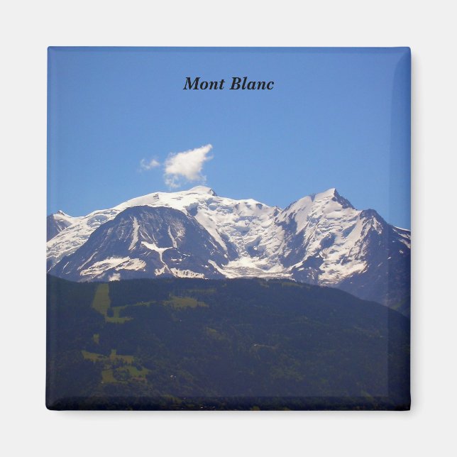 Mont Blanc - Magnet (Framsidan)