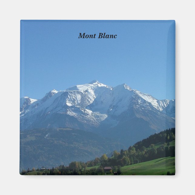 Mont Blanc - Magnet (Framsidan)