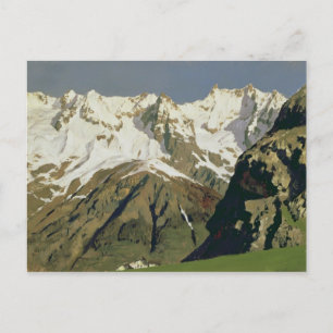 Mont Blanc Mountains, 1897 Vykort