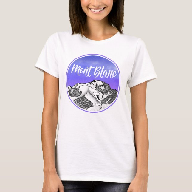 Mont Blanc T-shirt (Framsida)