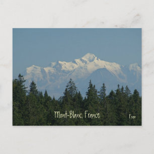Mont Blanc Vykort