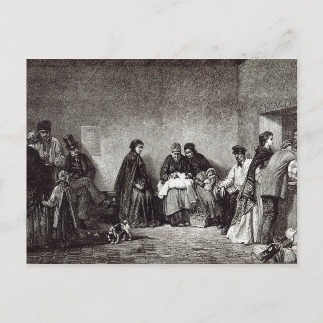 Mont de Piete, 1891 Vykort (Framsida)