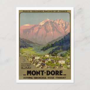 Mont Dore - Frankrike Vykort