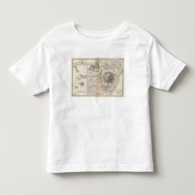 Mont Gibel, Etna T-shirt (Framsida)