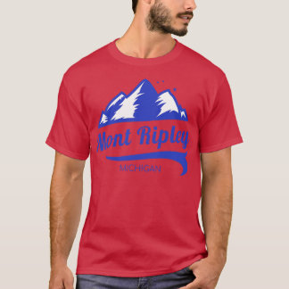 Mont Ripley ski Michigan T Shirt