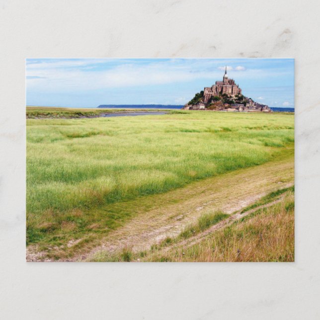 Mont Saint-Michel 4 Vykort (Framsida)