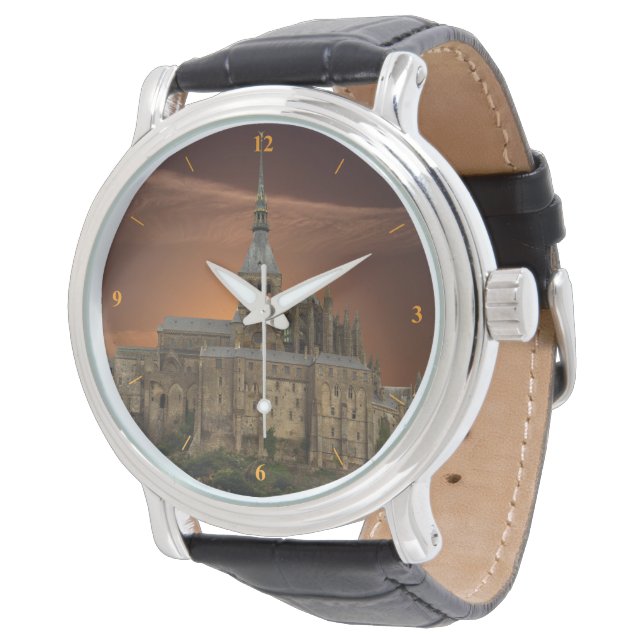 Mont-Saint-Michel Armbandsur (Vinklad)