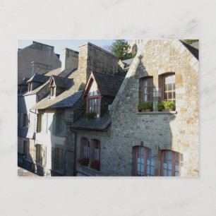 Mont-Saint-Michel. Bostäder Vykort