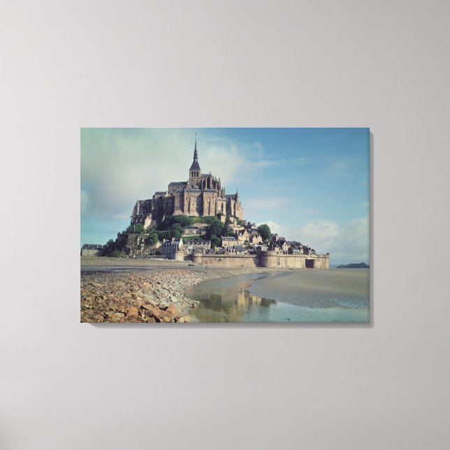 Mont Saint-Michel Canvastryck (Framsida)