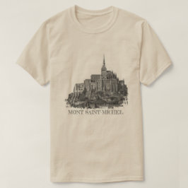 Mont Saint-Michel Distress T Shirt
