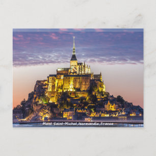 Mont Saint-Michel ・ Frankrike/聖 米 歇 爾 山 ・ Vykort