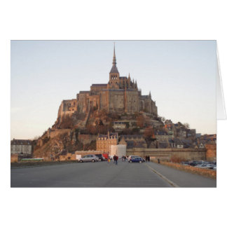 Mont Saint-Michel, Frankrike Hälsningskort