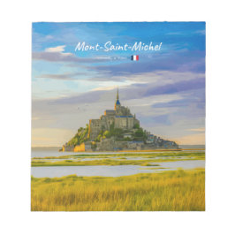 Mont-Saint-Michel, Frankrike - Medeltida kloster Anteckningsblock