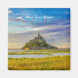 Mont-Saint-Michel, Frankrike - Medeltida kloster Magnet