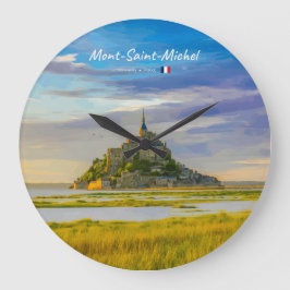 Mont-Saint-Michel, Frankrike - Medeltida kloster Stor Klocka