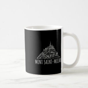 Mont Saint-michel Frankrike Normandie Europa Semes Kaffemugg