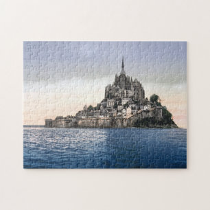 Mont Saint Michel Frankrike Pussel